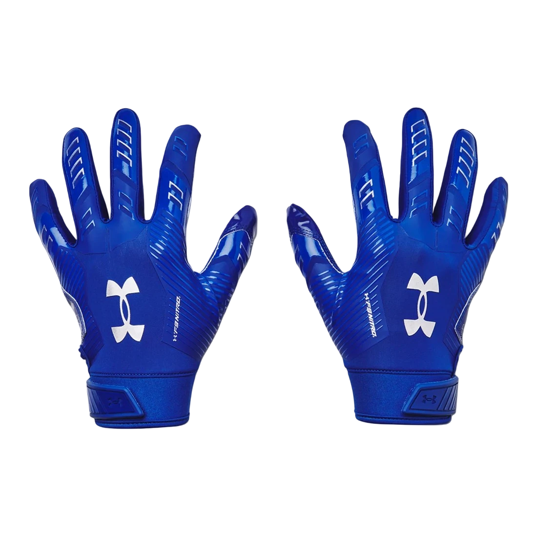 Under Armour F9 Nitro Color Rush gloves - back of hand view