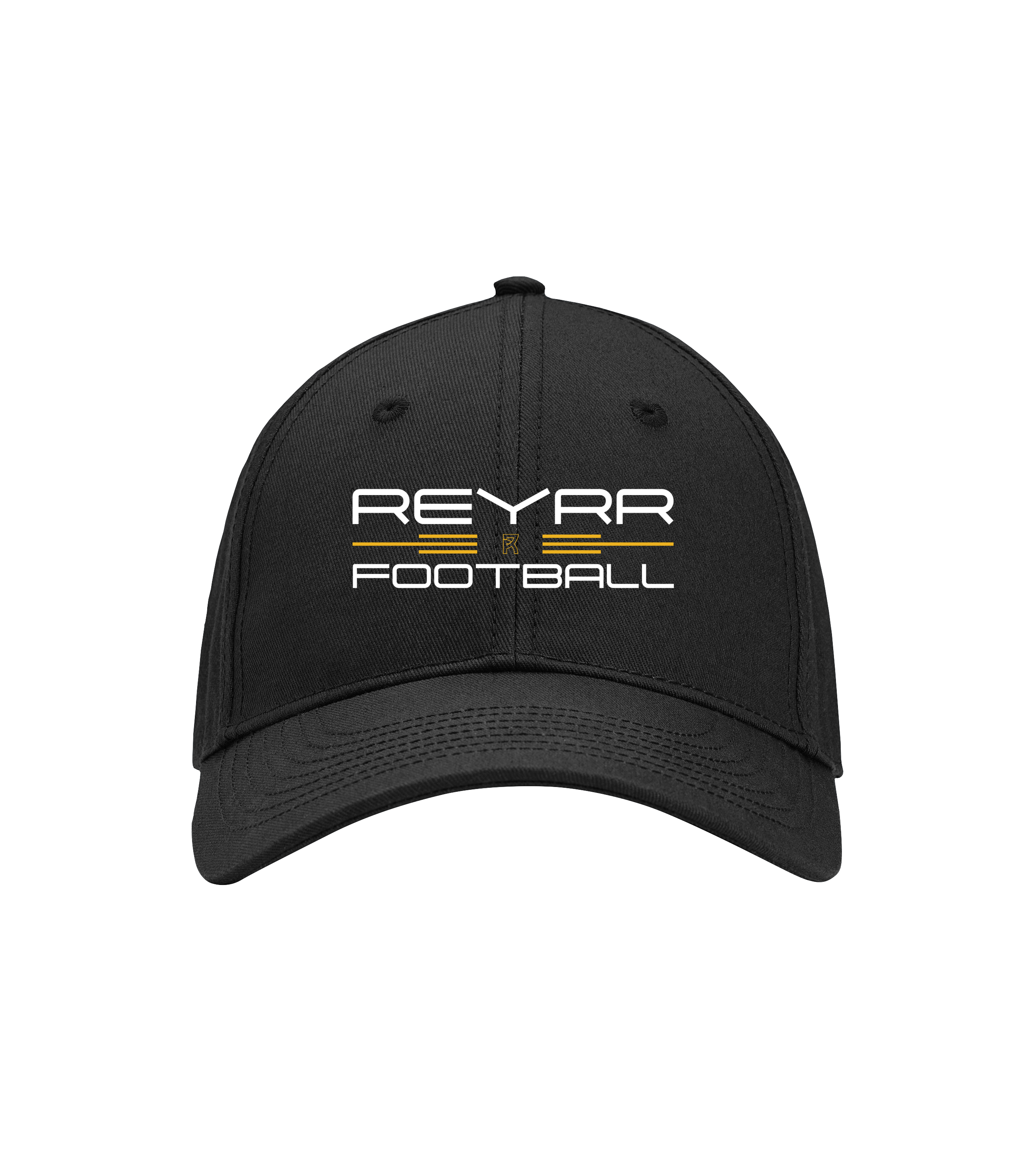 Reyrr Football Baseball Cap - Premium cap_baseball from REYRR STUDIO - Shop now at Reyrr Athletics