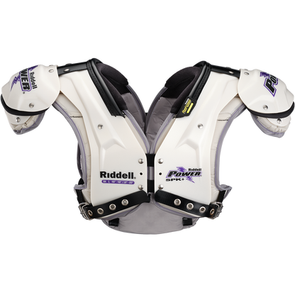 Riddell SPK+ SK 2024 football shoulder pads with RipKord removal system and STAC Shoulder protection