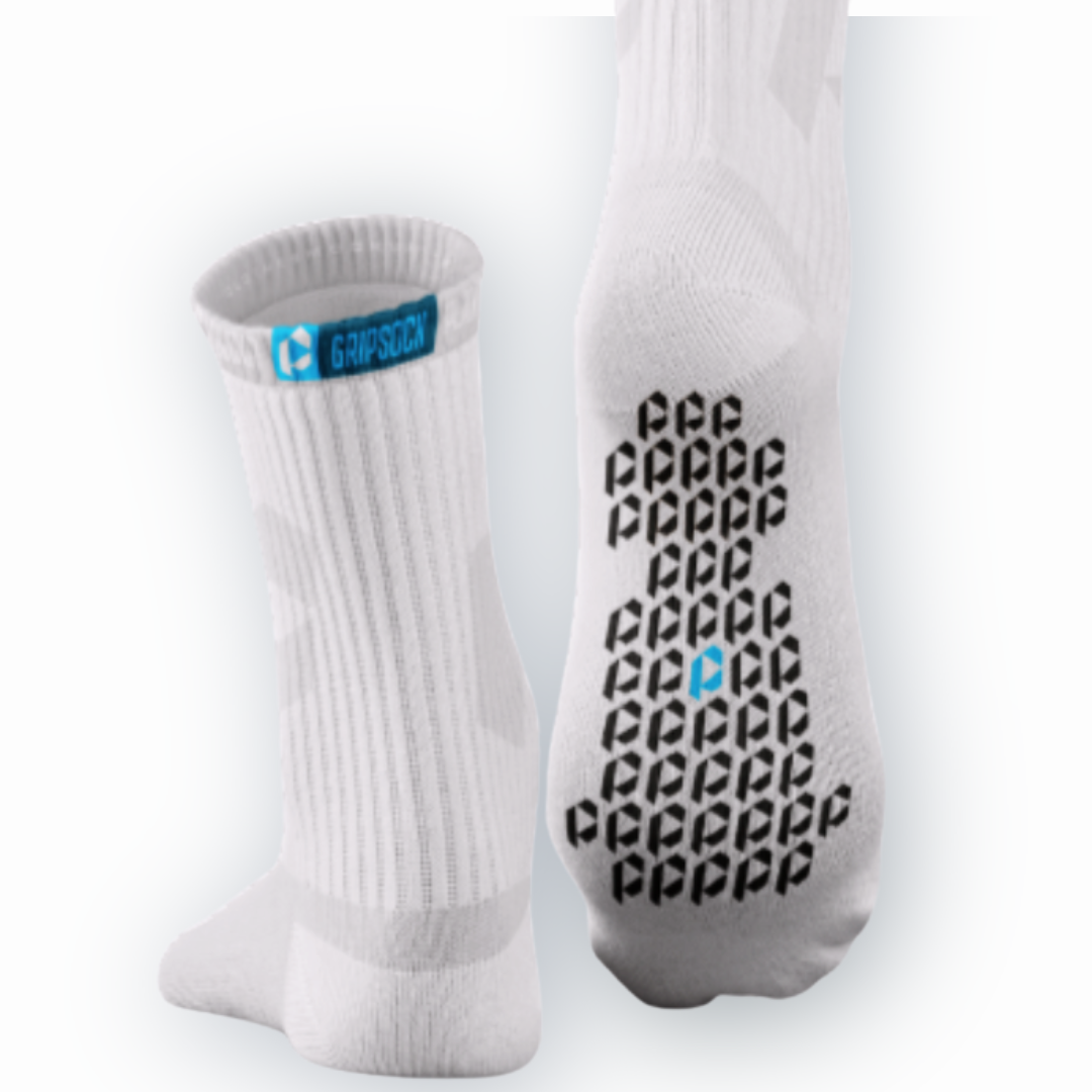 Playmkr Grip Sock White