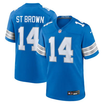 Amon-Ra St.Brown Lions Game Jersey back