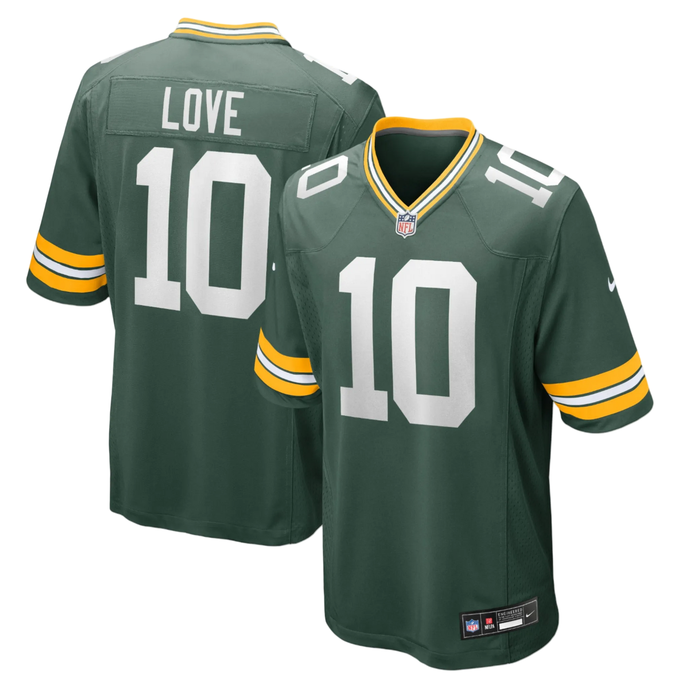Jordan Love Game Jersey (Green Bay Packers)