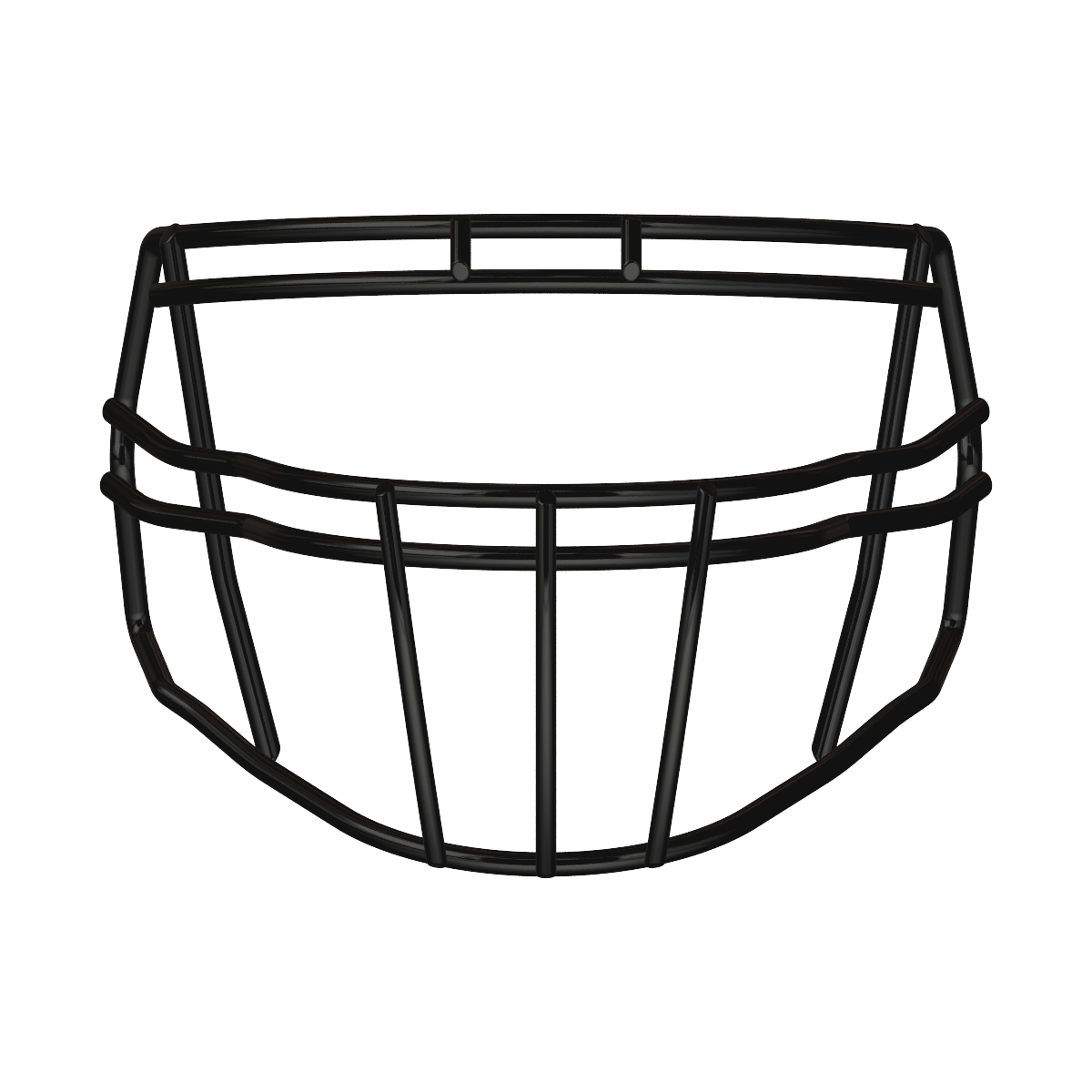 Riddell SF-2BDC black football facemask compatible with SpeedFlex platform for linebackers and linemen