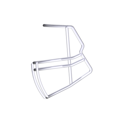 Riddell S2B-HS4 football helmet facemask in white steel wire design