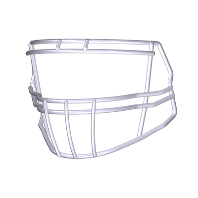 Riddell S2BD-HS4 football helmet face mask compatible with Speed Icon, Victor-I, Speed Classic Youth, and Foundation helmets, solid color design