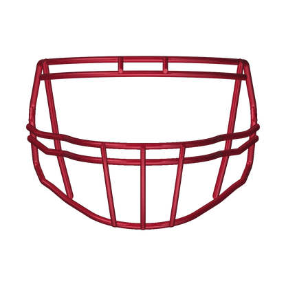 Riddell S2BD-HS4 red football helmet faceguard compatible with Speed and Victor-I helmets