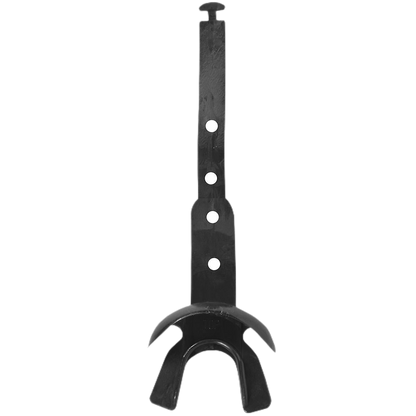 Vettex Doubleguard adjustable black football mouthguard with lip protection and airflow channels